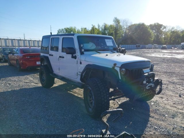 Auction sale of the 2018 Jeep Wrangler Jk Unlimited Sport S 4x4, vin: 1C4HJWDG7JL920265, lot number: 39127919