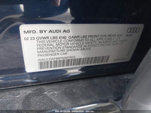 WAULDAF86PN007923 Audi A8 L 55 Tfsi Quattro Tiptronic
