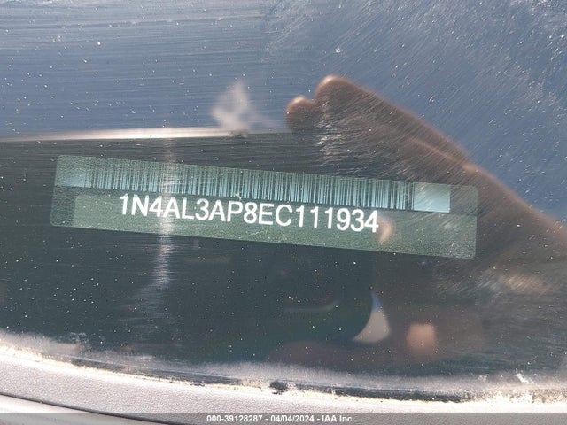 Nissan Altima 2.5 Sl 2014 1N4AL3AP8EC111934 Image 9