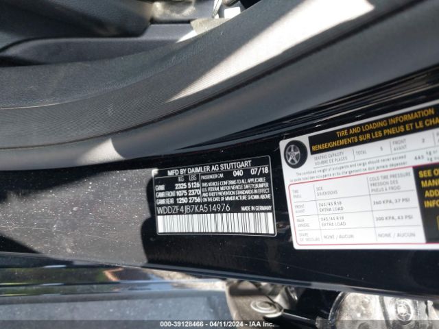 WDDZF4JB7KA514976 Mercedes-Benz E 300