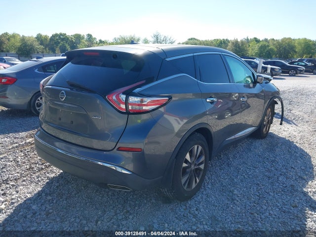 Nissan MURANO S 2015 5N1AZ2MH1FN220051 Image 4