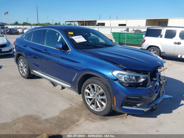 Auction sale of the 2019 Bmw X4 Xdrive30i, vin: 5UXUJ3C51KLG56573, lot number: 39128650