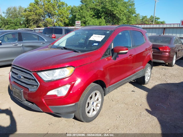 Ford Ecosport Se 2018 MAJ6P1UL6JC171051 Image 2
