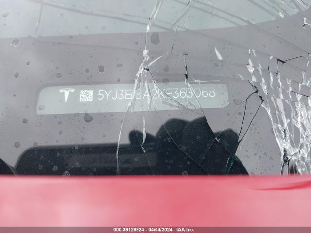 Tesla Model 3 Long Range/mid Range/standard Range/standard Range Plus 2019 5YJ3E1EA2KF363068 Image 9