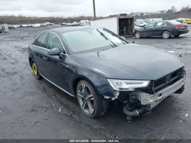 Auction sale of the 2018 Audi A4 2.0t Premium/2.0t Tech Premium, vin: WAUENAF46JA207413, lot number: 39128936