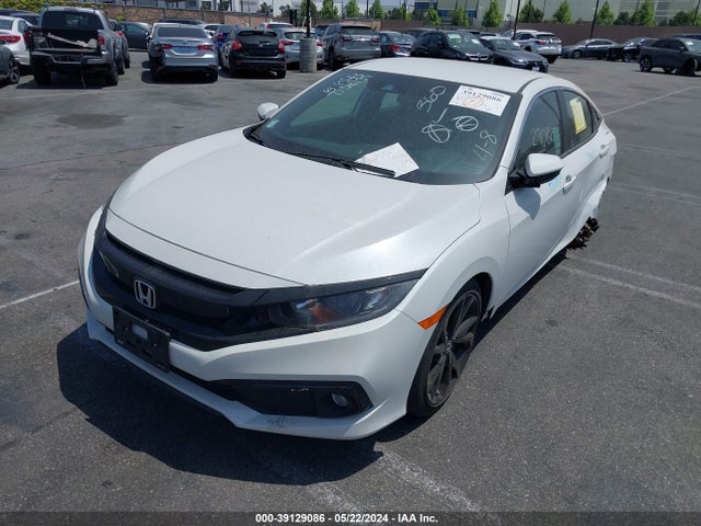 Honda Civic Sport 2020 2HGFC2F89LH596026 Image 2