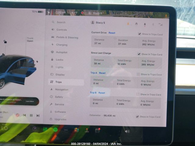 5YJ3E1EB6KF191717 Tesla Model 3 Long Range/performance