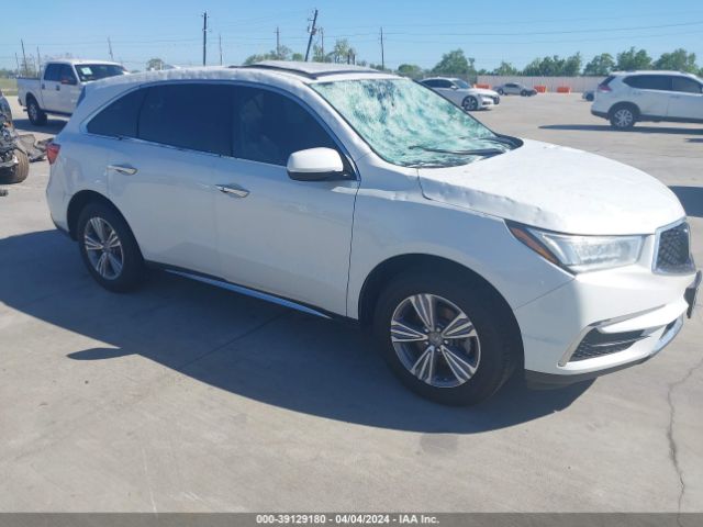 Auction sale of the 2020 Acura Mdx Standard, vin: 5J8YD3H30LL008028, lot number: 39129180