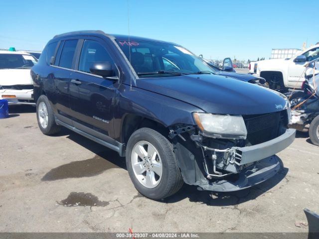 2014 Jeep Compass Sport მანქანა იყიდება აუქციონზე, vin: 1C4NJCBA6ED718937, აუქციონის ნომერი: 39129307