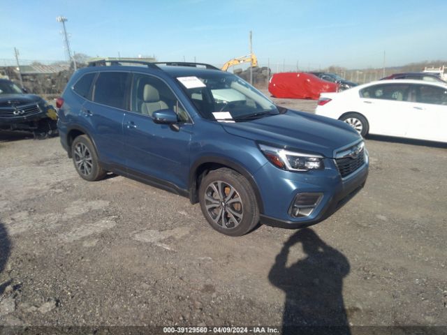 Продаж на аукціоні авто 2021 Subaru Forester Limited, vin: JF2SKAUC2MH402477, номер лоту: 39129560