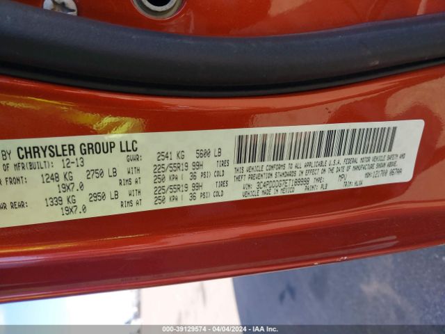 3C4PDDDG7ET189998 Dodge Journey Limited