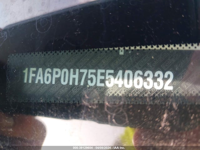 Ford FUSION SE 2014 1FA6P0H75E5406332 Image 9