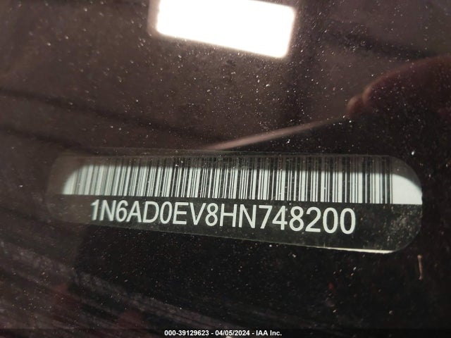 Nissan Frontier Sv 2017 1N6AD0EV8HN748200 Image 9