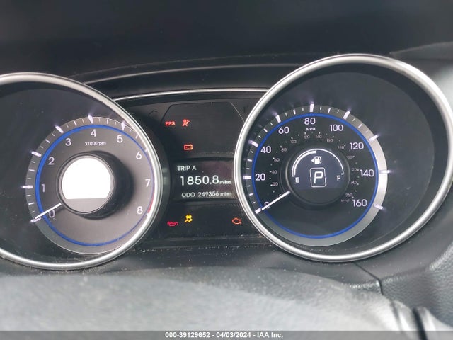 Продаж на аукціоні авто 2012 Hyundai Sonata Gls, vin: 5NPEB4AC6CH393770, номер лоту: 39129652