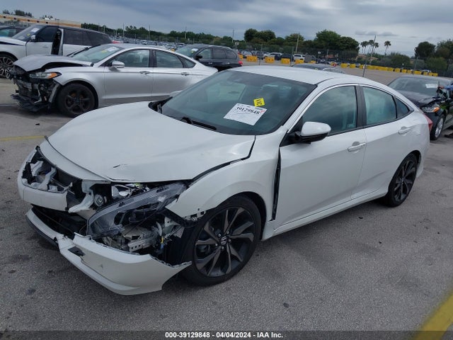 Honda Civic Sport 2019 2HGFC2F84KH606833 Image 2
