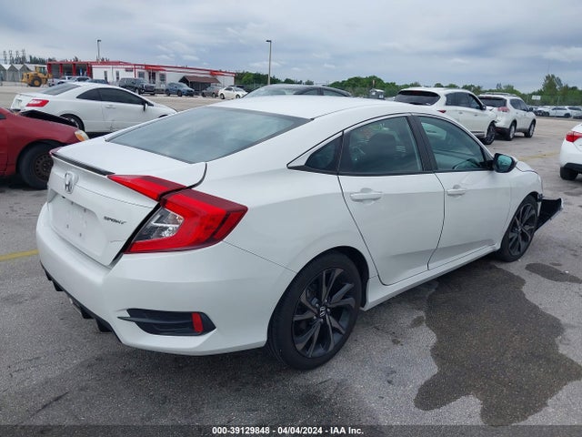 Honda Civic Sport 2019 2HGFC2F84KH606833 Image 4