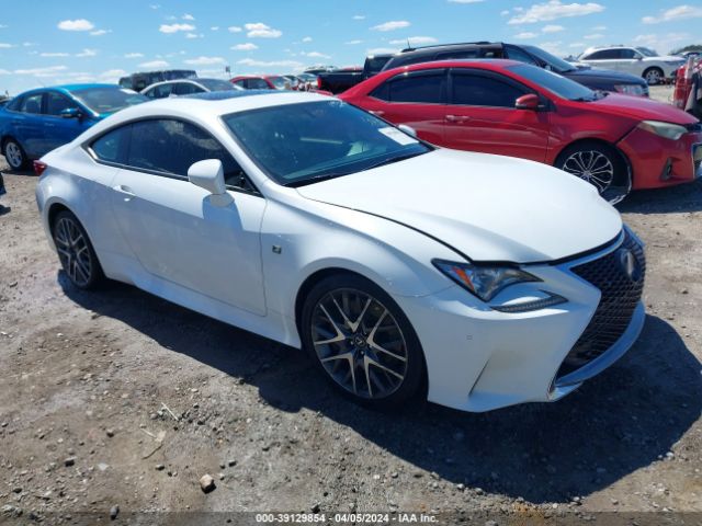 Продаж на аукціоні авто 2015 Lexus Rc 350, vin: JTHHE5BC5F5002541, номер лоту: 39129854