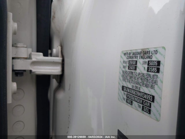 2009 JAGUAR XF SAJWA06B39HR34993 Photo 8