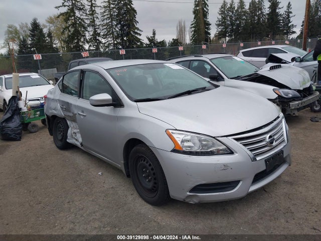 Nissan Sentra Fe+ S/fe+ Sv/s/sl/sr/sv 2014 3N1AB7AP3EL656046 главное изображение