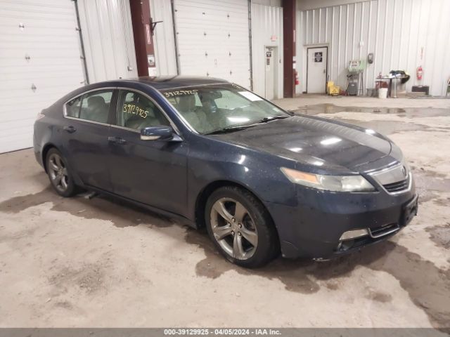 39129925 :رقم المزاد ، 19UUA9F51EA001523 vin ، 2014 Acura Tl 3.7 مزاد بيع