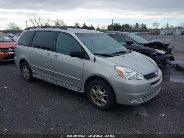 Auction sale of the 2004 Toyota Sienna Le, vin: 5TDBA23C84S006302, lot number: 39129938
