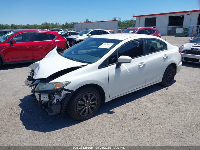 Honda Civic Lx 2014 19XFB2F59EE220996 Image 2