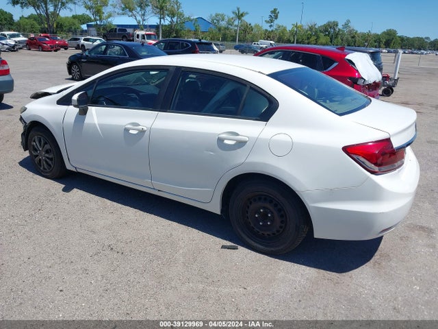 Honda Civic Lx 2014 19XFB2F59EE220996 Image 3