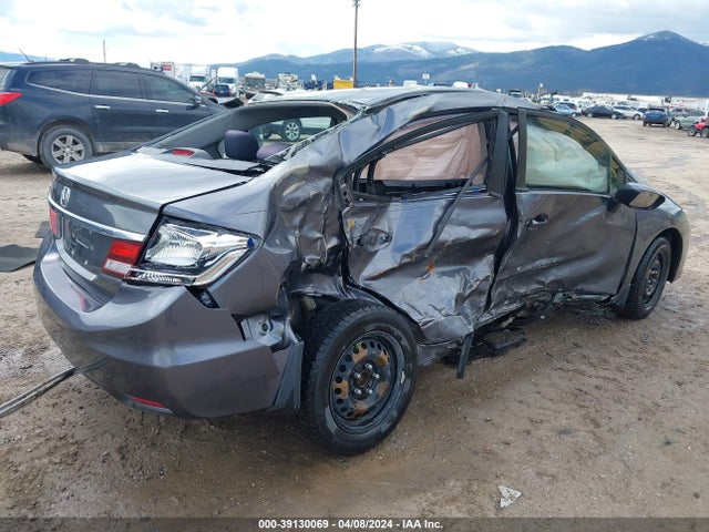 Honda Civic Lx 2014 19XFB2F53EE202820 Image 4
