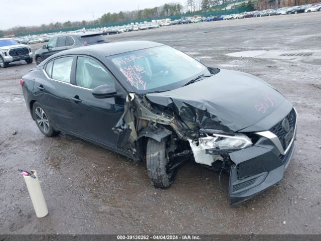 39130262 :رقم المزاد ، 3N1AB8CV4LY244719 vin ، 2020 Nissan Sentra Sv Xtronic Cvt مزاد بيع