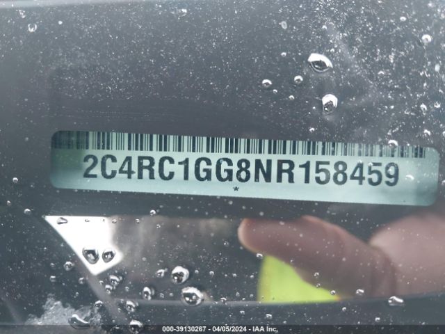 2C4RC1GG8NR158459 Chrysler Pacifica Limited