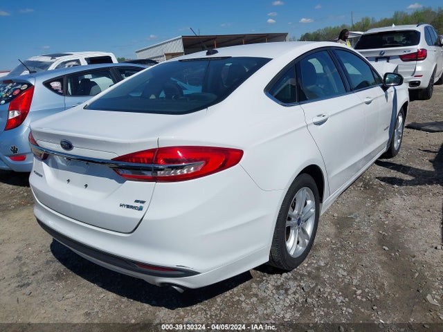 Ford Fusion Hybrid Se 2018 3FA6P0LU8JR132161 Image 4