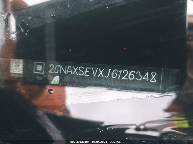 Chevrolet EQUINOX LT 2018 2GNAXSEVXJ6126348 Image 9