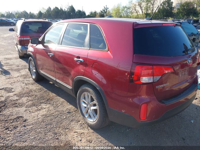 KIA SORENTO LX 2015 5XYKT3A68FG588737 Image 3