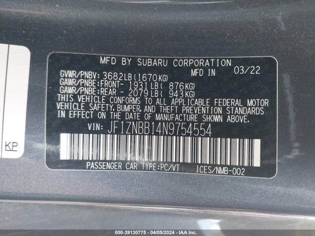 Toyota GR86 2022 JF1ZNBB14N9754554 Image 9