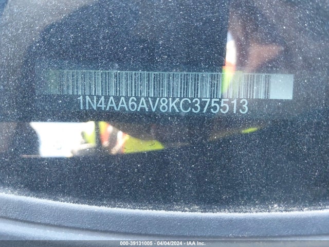 Nissan Maxima 3.5 S 2019 1N4AA6AV8KC375513 Image 9