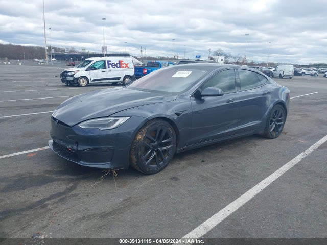 Tesla Model S Plaid Tri Motor All-wheel Drive 2021 5YJSA1E69MF431971 Image 2