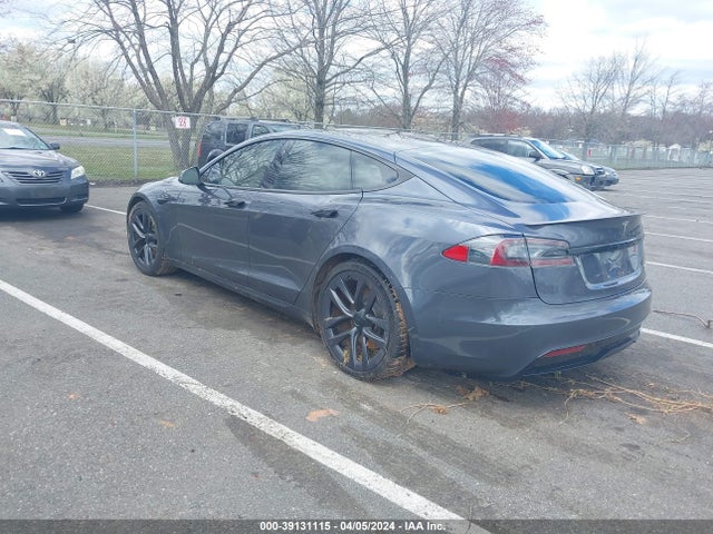 Tesla Model S Plaid Tri Motor All-wheel Drive 2021 5YJSA1E69MF431971 Image 3