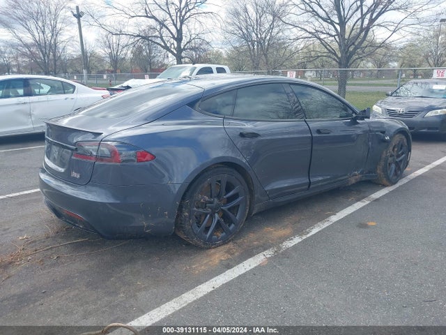 Tesla Model S Plaid Tri Motor All-wheel Drive 2021 5YJSA1E69MF431971 Image 4
