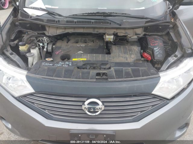 JN8AE2KP0F9130834 Nissan Quest Platinum/s/sl/sv