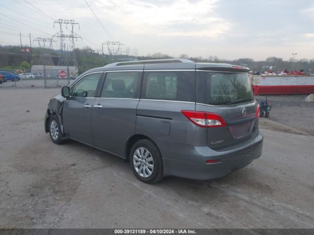 JN8AE2KP0F9130834 Nissan Quest Platinum/s/sl/sv