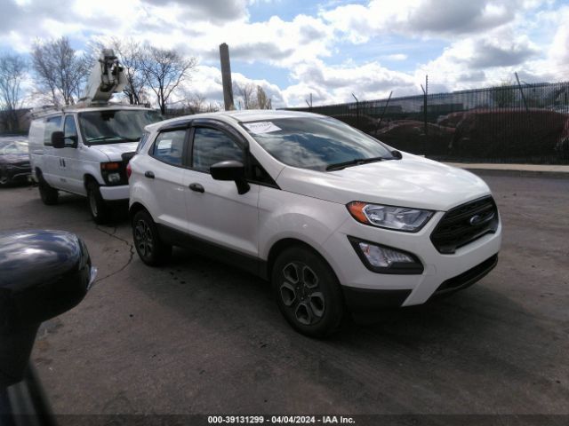 Auction sale of the 2021 Ford Ecosport S, vin: MAJ3S2FE2MC434730, lot number: 39131299