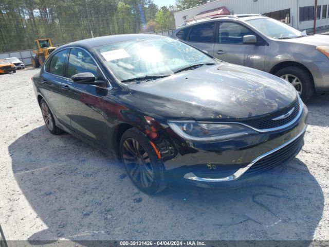 Auction sale of the 2015 Chrysler 200 Limited, vin: 1C3CCCAB4FN564904, lot number: 39131426