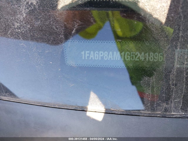 Ford Mustang V6 2016 1FA6P8AM1G5241896 Image 9
