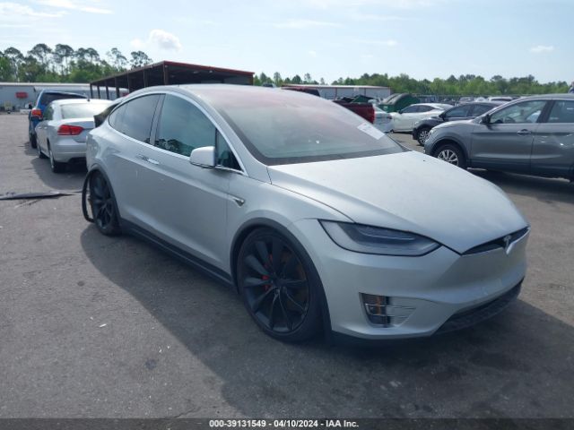 Auction sale of the 2016 Tesla Model X 60d/p100d/p90d, vin: 5YJXCAE47GF003898, lot number: 39131549