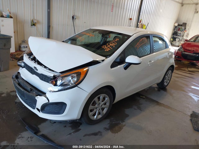KIA RIO LX 2014 KNADM5A31E6410786 Image 2