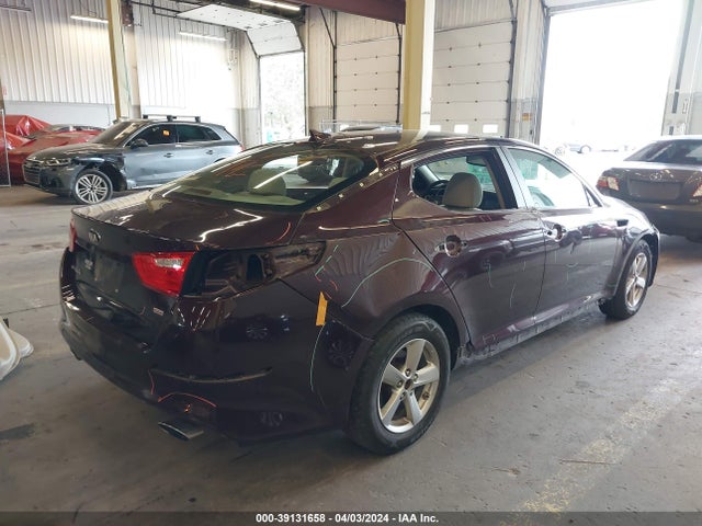 KIA Optima Lx 2014 5XXGM4A70EG306773 Image 4