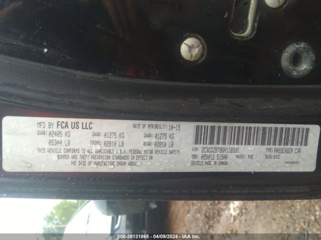 2C3CDZBT9GH118331 Dodge Challenger R/t Plus Shaker