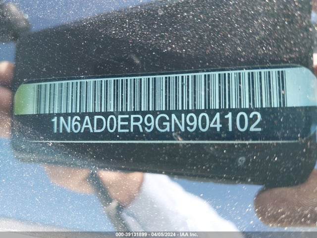 Nissan Frontier Sv 2016 1N6AD0ER9GN904102 Image 9