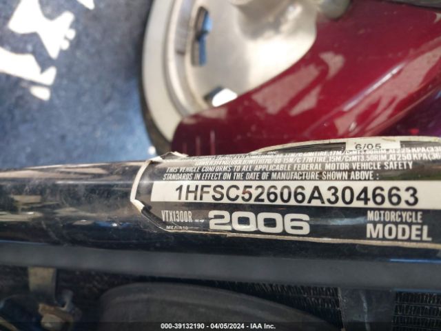 2006 HONDA VTX1300 1HFSC52606A304663 Photo 9