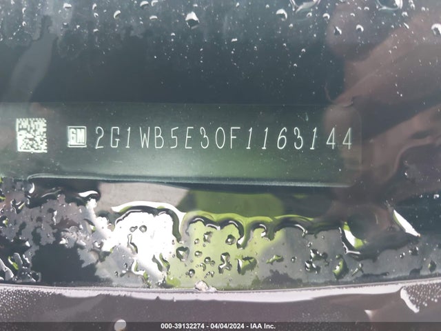 Chevrolet Impala Limited Lt 2015 2G1WB5E30F1163144 Image 9